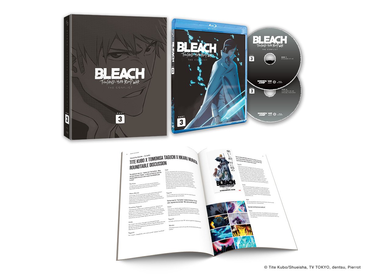 BLEACH: Thousand-Year Blood War Part 3 Limited Edition Blu-ray Arrives Soon