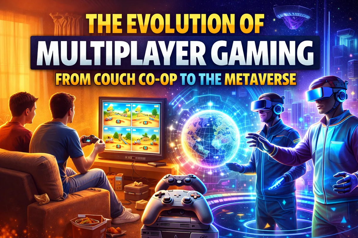 The Evolution of Multiplayer Gaming From Co-Op to the Metaverse