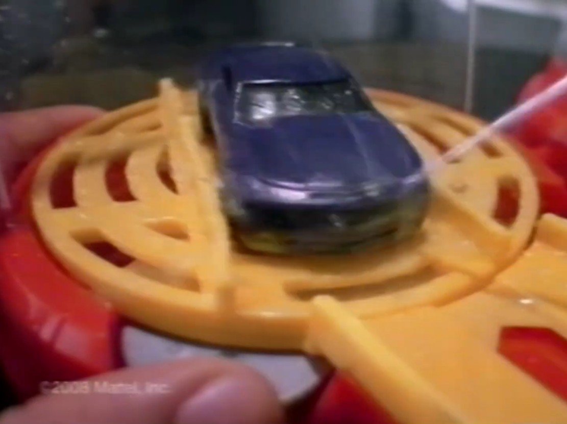 Rare 2008 Hot Wheels Color Blaster Commercial Vintage Mattel Toy Ad