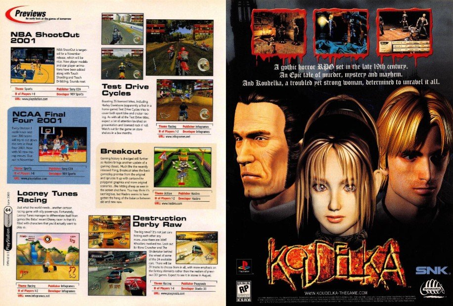 PlayStation Magazine Issue 33 June 2000 Review A Snapshot of a Defining Era