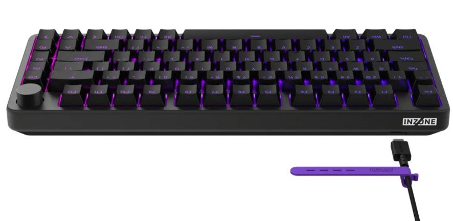 Sony INZONE KBD-H75: A Fast 75 percent Gaming Keyboard for Competitive Play