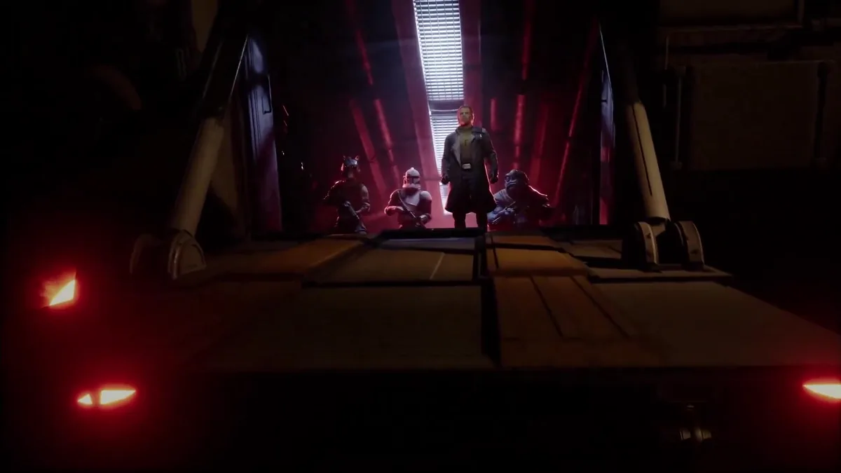 Clone Wars battlefield featured in the gameplay trailer