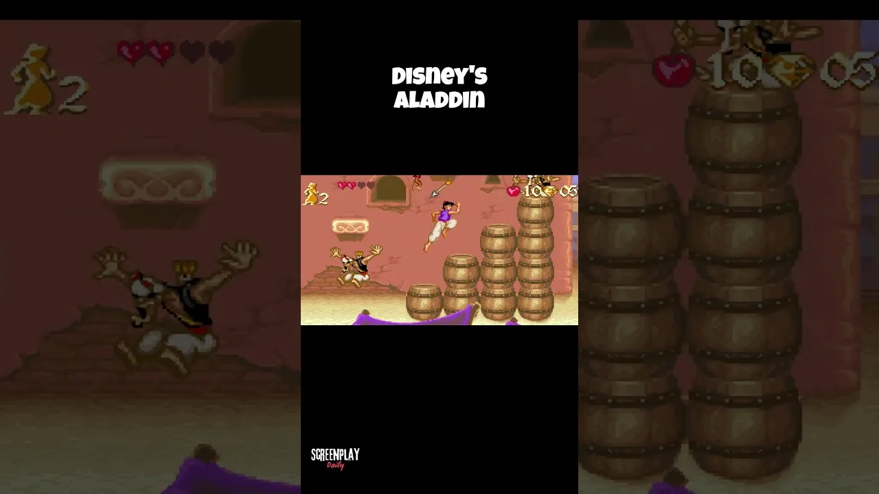 Disney's Aladdin Gameplay | Gameboy Advance | ScreenPlayDaily